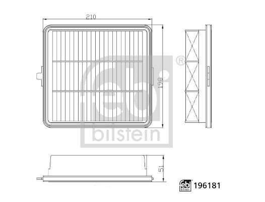 Luftfilter Motorluftfilter Filter
