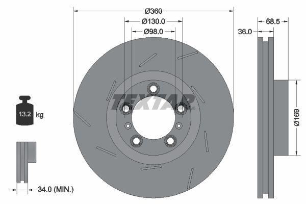 Bremsscheibe Scheibenbremse