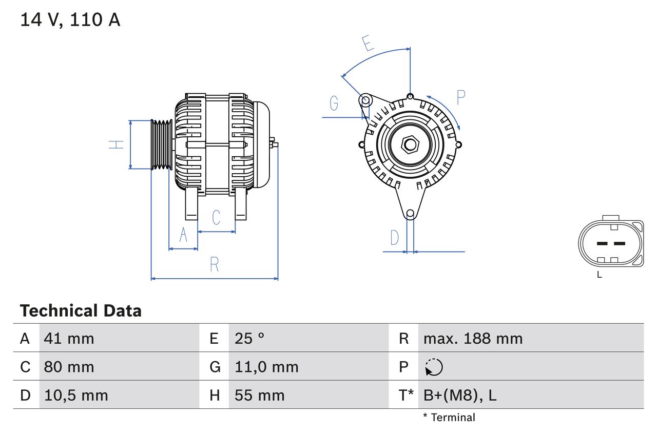 Lichtmaschine Generator