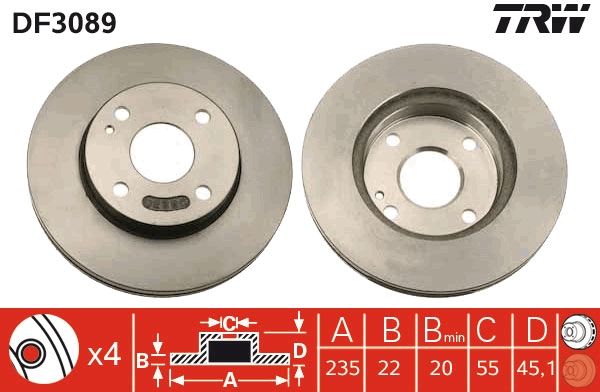Bremsscheibe Scheibenbremse
