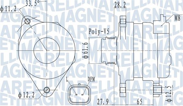 Lichtmaschine Generator