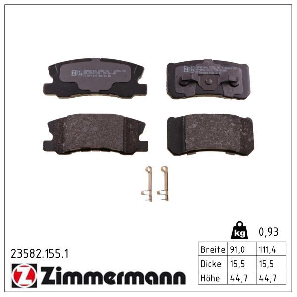 Bremsbelag Satz Bremsscheibe Scheibenbremse