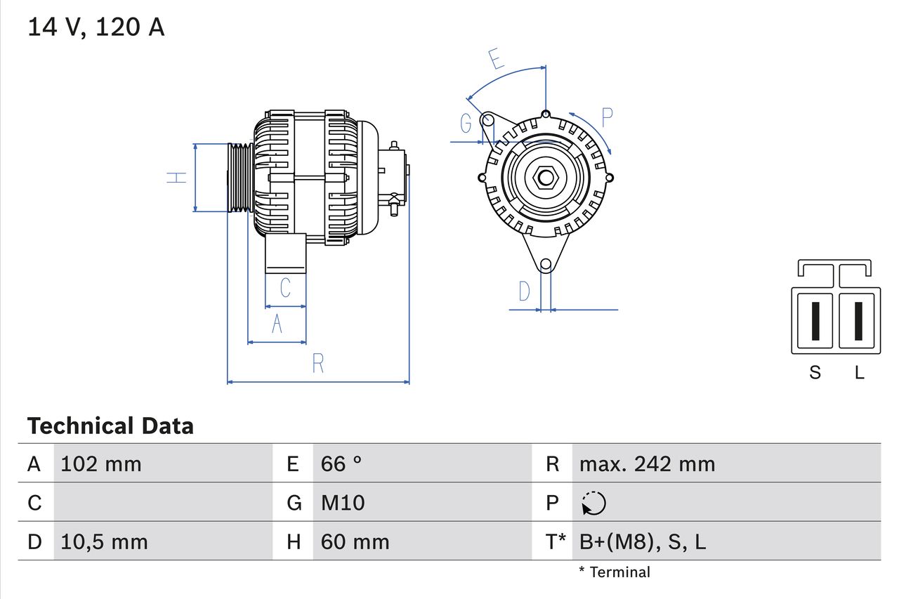 Lichtmaschine Generator