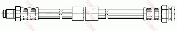 Set: 2 × Bremsschlauch