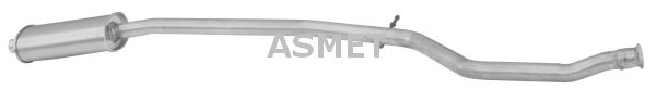 Mittelschalldämpfer Auspuff