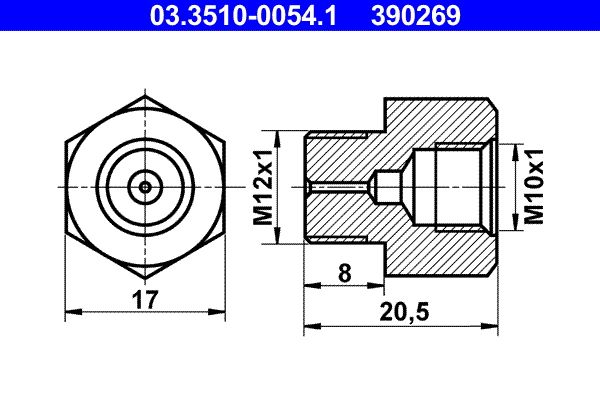 Adapter Bremsleitung