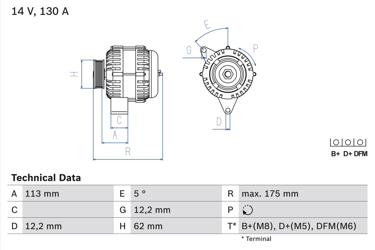 Lichtmaschine Generator