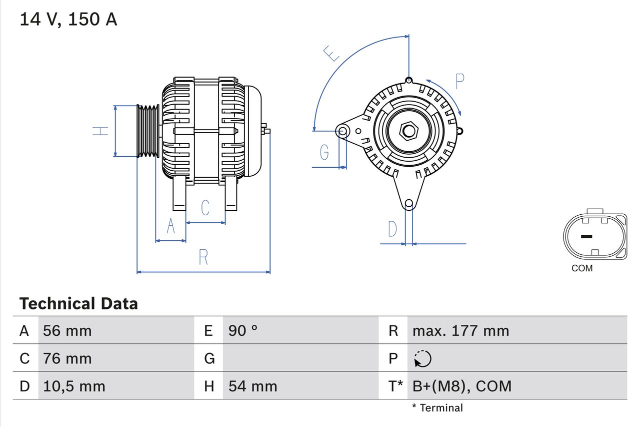 Lichtmaschine Generator