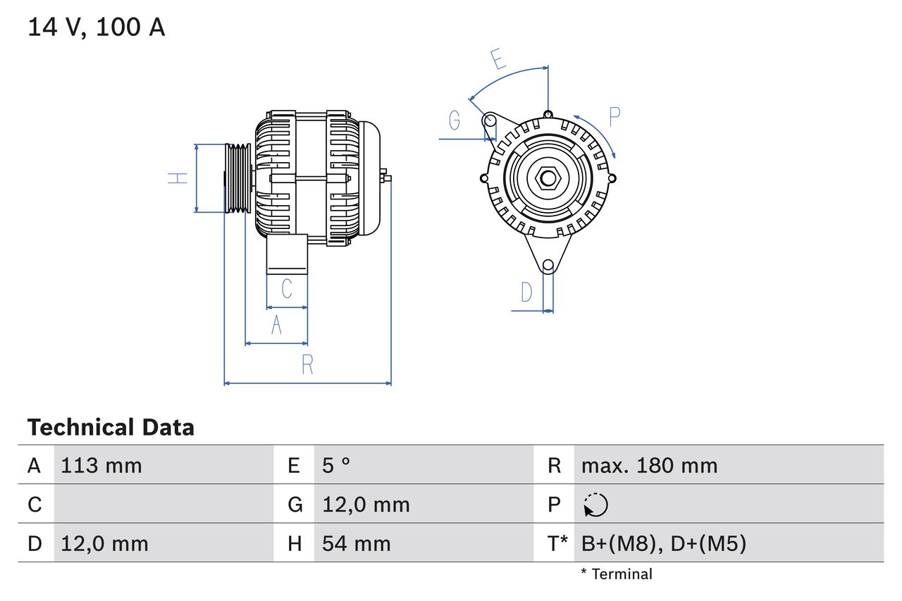 Lichtmaschine Generator