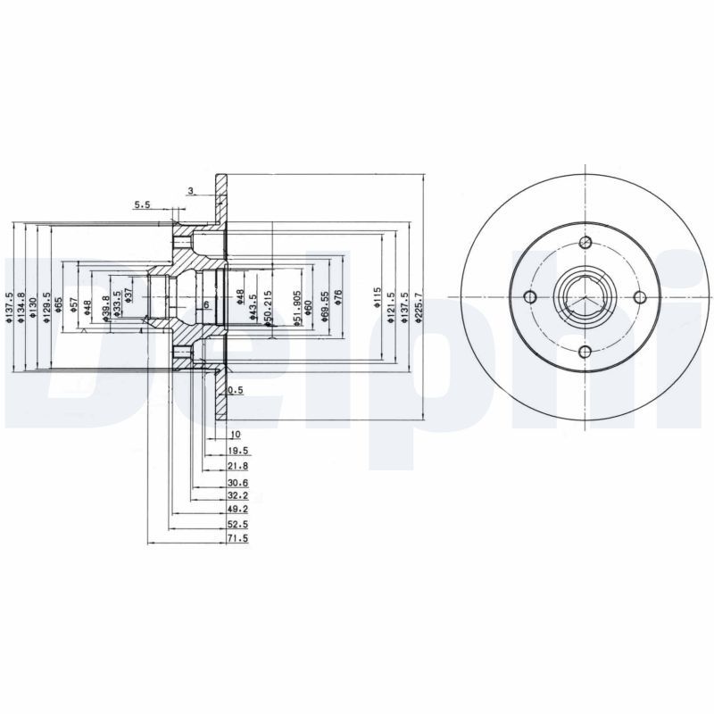 Bremsscheibe Scheibenbremse