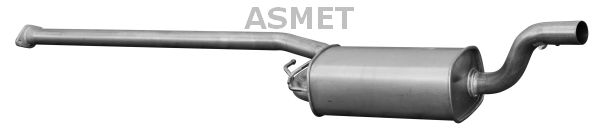 Mittelschalldämpfer Auspuff