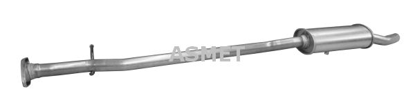 Mittelschalldämpfer Auspuff