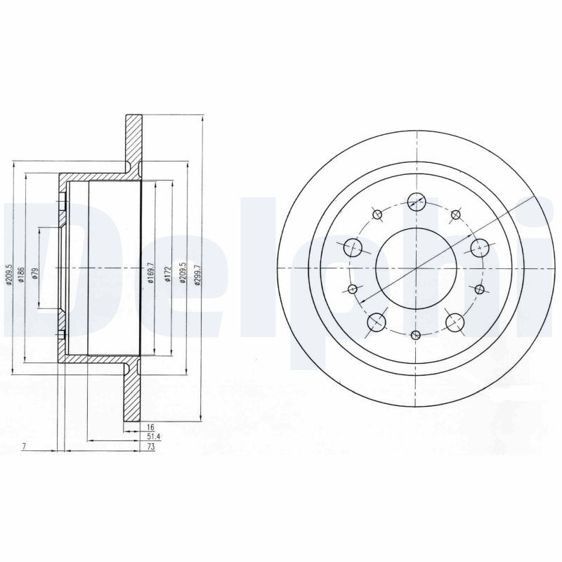 Bremsscheibe Scheibenbremse