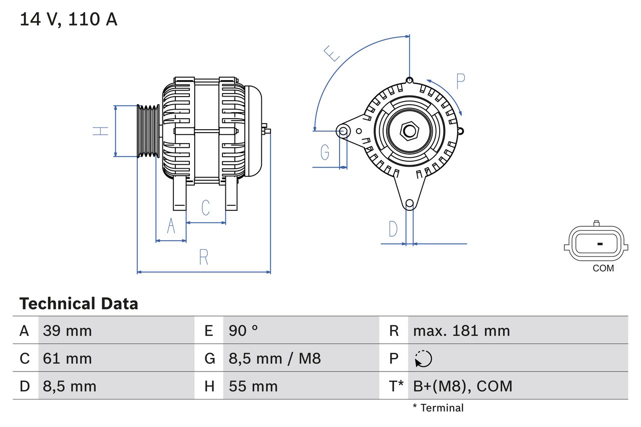 Lichtmaschine Generator