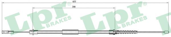 Handbremsseile Set 2 Stück