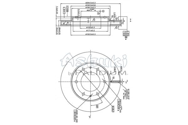 Bremsscheibe Scheibenbremse