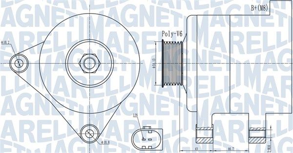 Lichtmaschine Generator