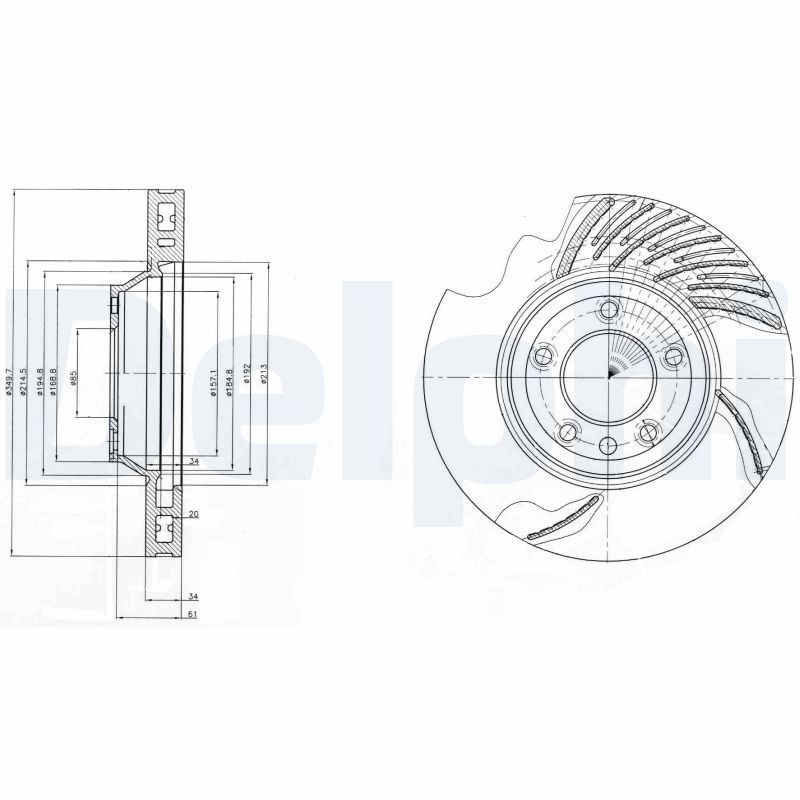Bremsscheibe Scheibenbremse