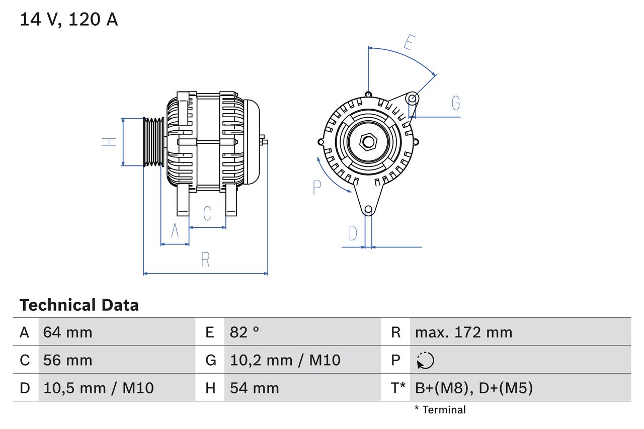 Lichtmaschine Generator