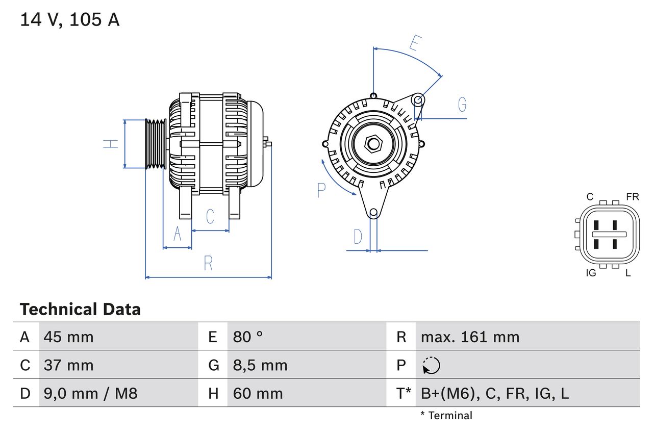Lichtmaschine Generator