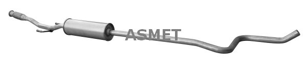 Mittelschalldämpfer Auspuff