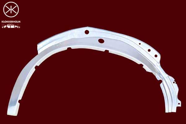 Set: 2 × Radhausreparaturblech hinten