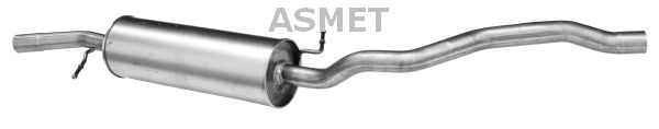 Mittelschalldämpfer Auspuff