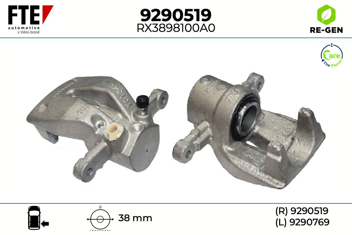 Bremssattel Bremszange