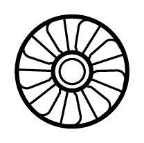 Lüfterrad Motorkühlung
