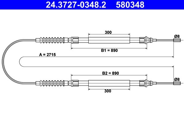 Feststellbremsseil