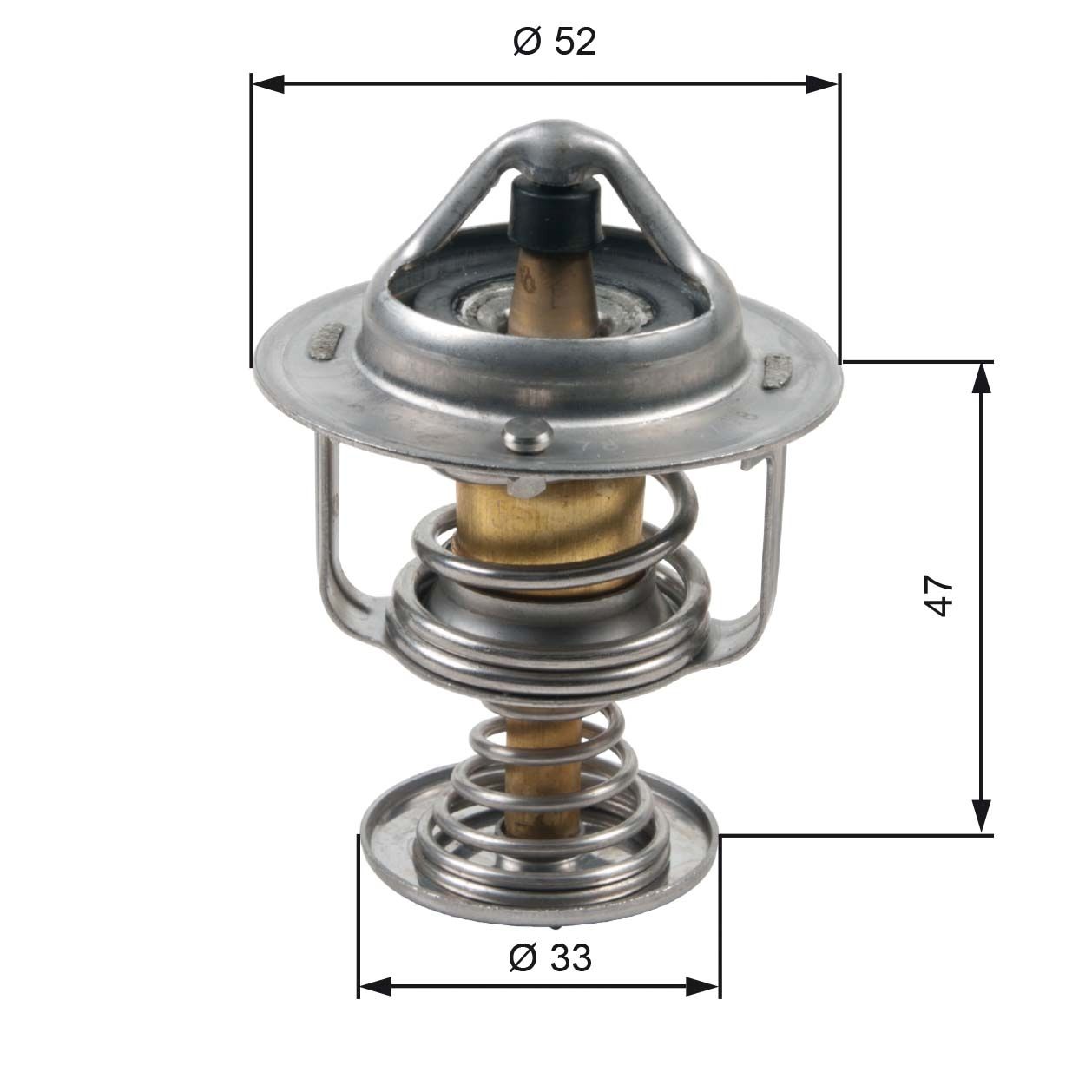 Thermostat, Kühlmittel