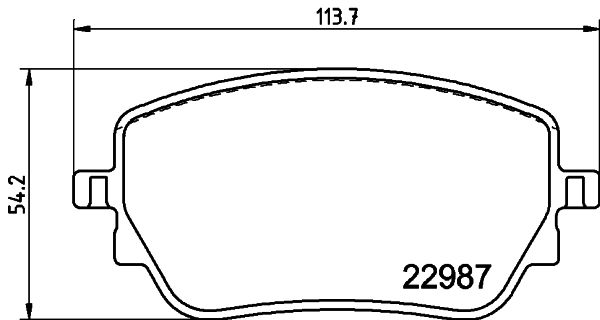 Bremsbelag Satz Bremsscheibe Scheibenbremse