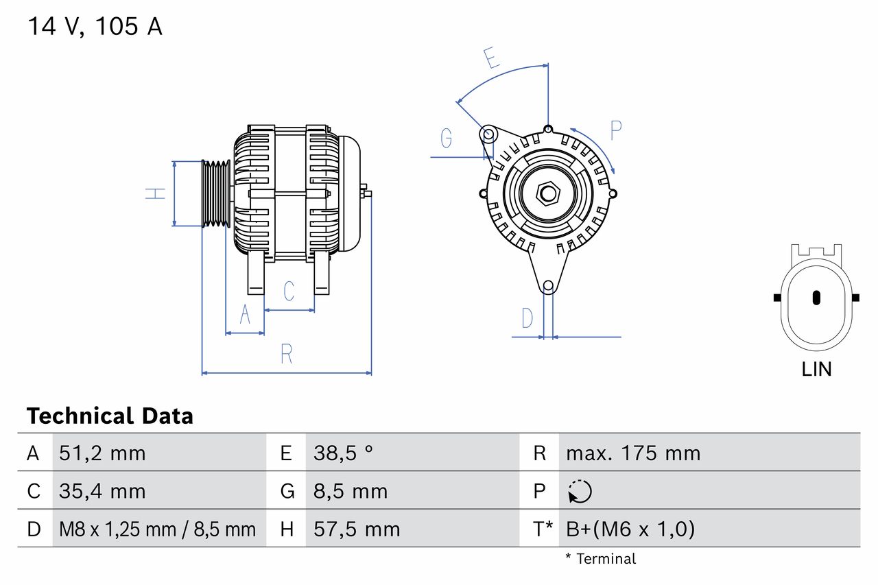 Lichtmaschine Generator