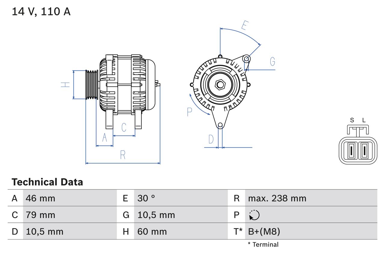 Lichtmaschine Generator