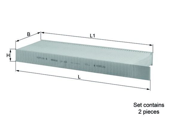 Innenraumfilter Pollenfilter Filter