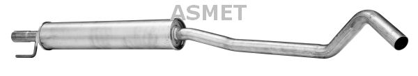 Mittelschalldämpfer Auspuff