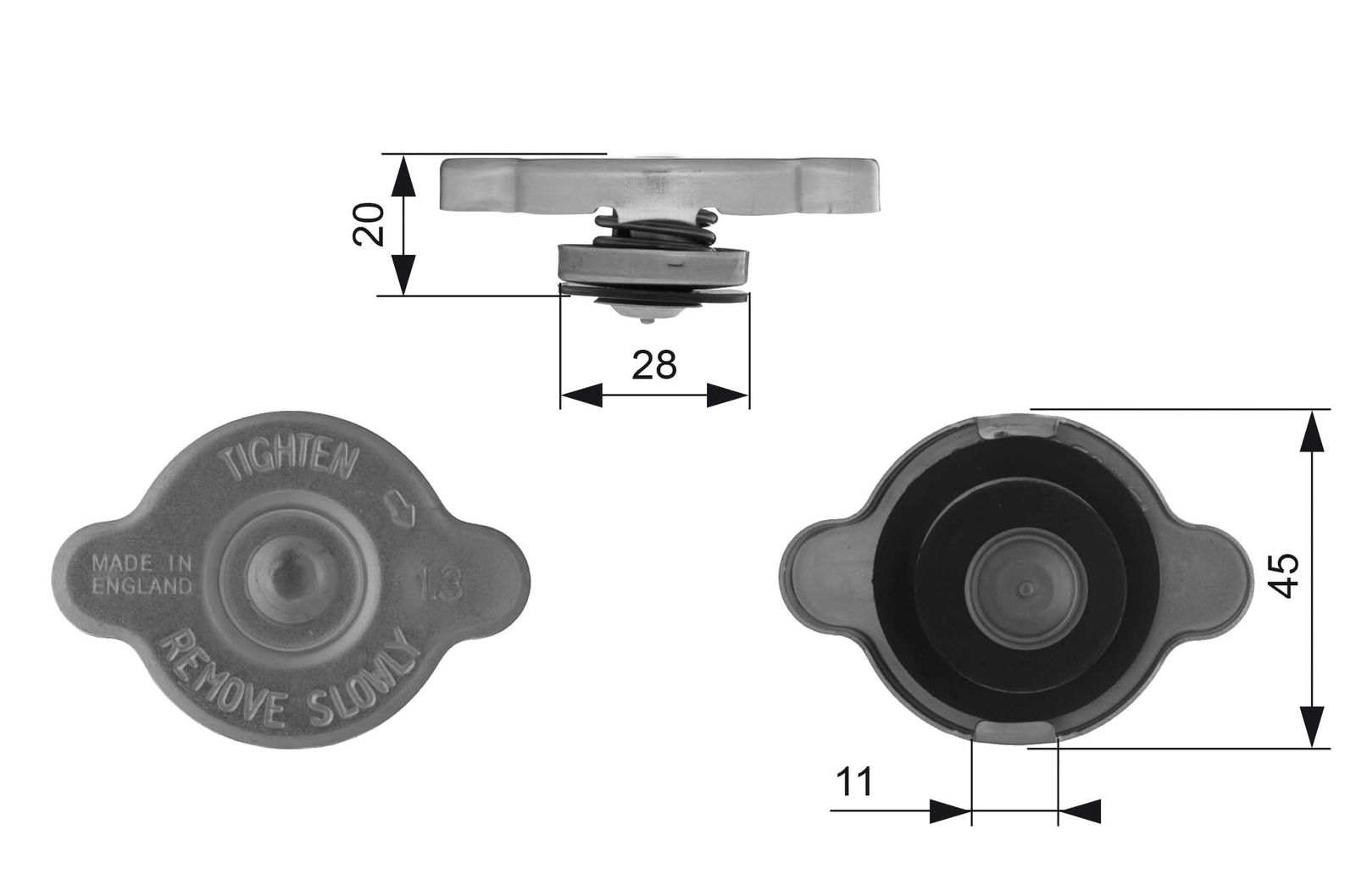 Kühlerdeckel