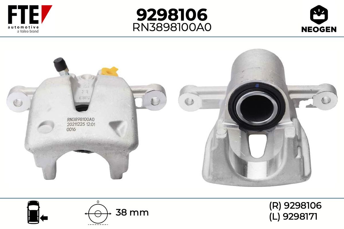 Bremssattel Bremszange
