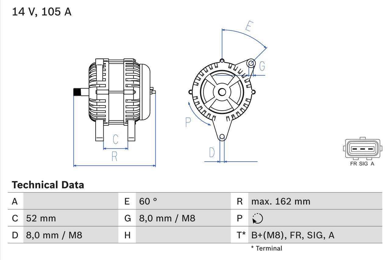 Lichtmaschine Generator