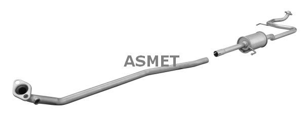 Mittelschalldämpfer Auspuff