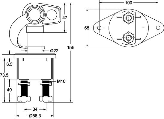 Hauptschalter Batterie