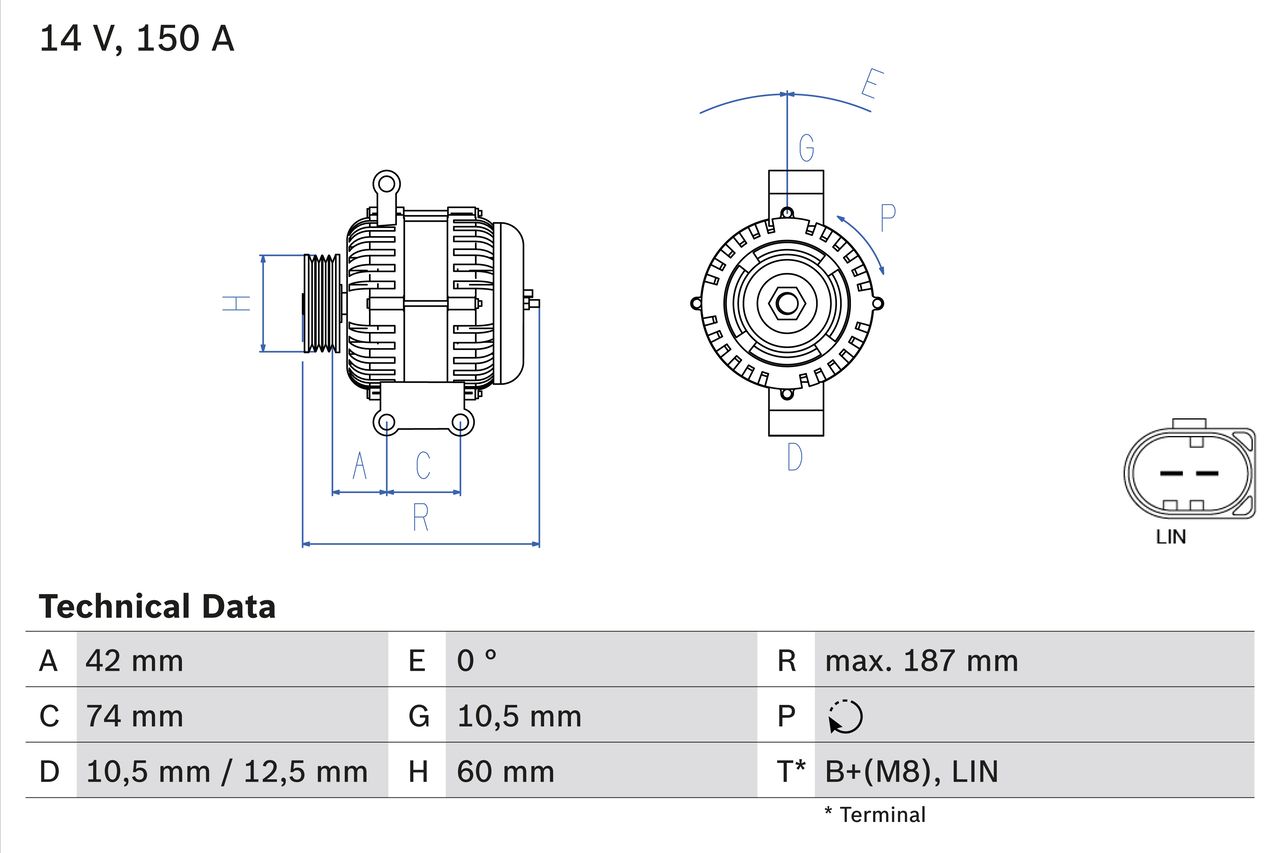 Lichtmaschine Generator