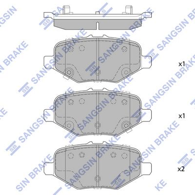 Bremsbelag Satz Bremsscheibe Scheibenbremse