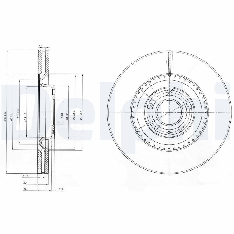 Bremsscheibe Scheibenbremse