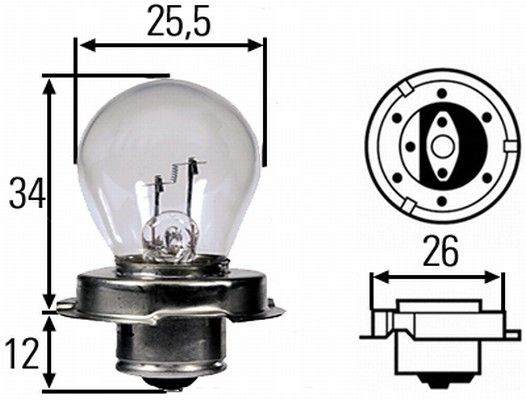 Glühlampe Scheinwerfer