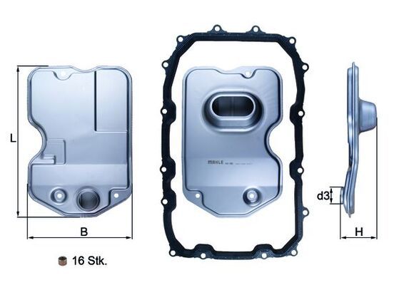 Hydraulikfilter Automatikgetriebe