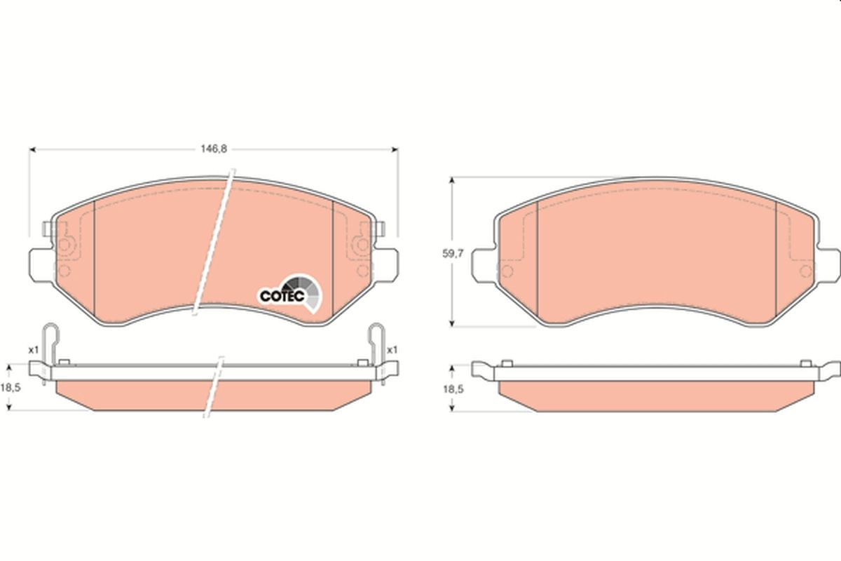 Bremsbeläge