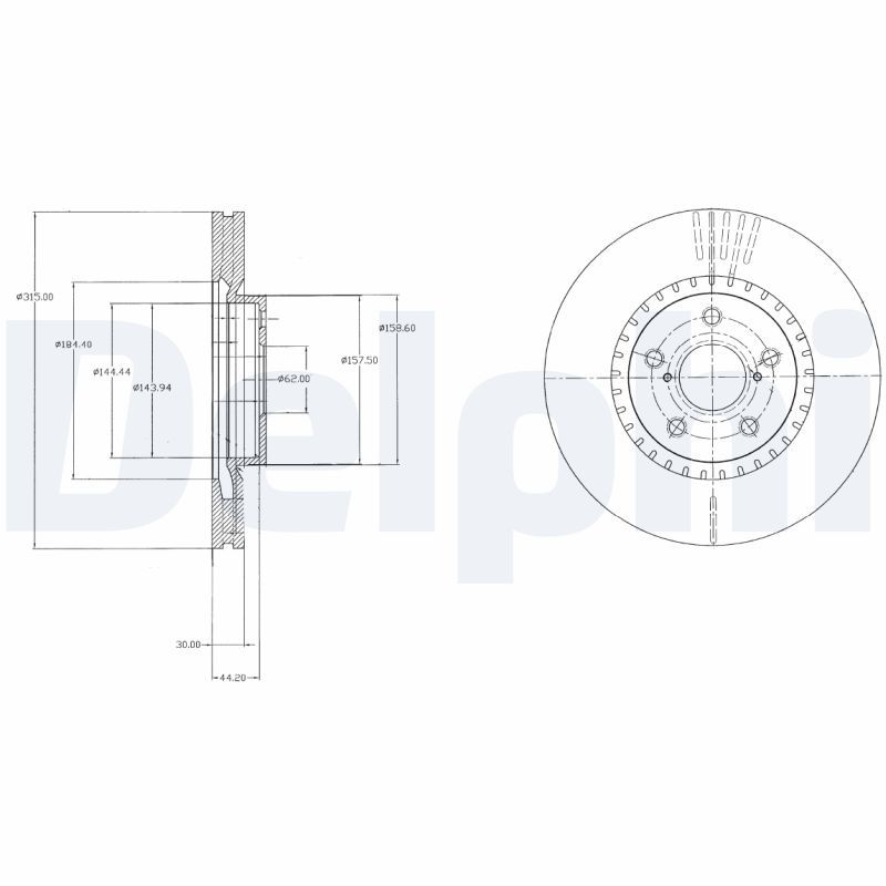 Bremsscheibe Scheibenbremse