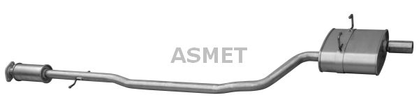 Mittelschalldämpfer Auspuff