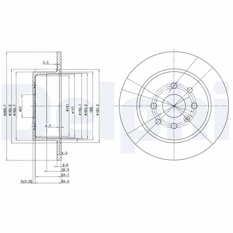 Bremsscheibe Scheibenbremse